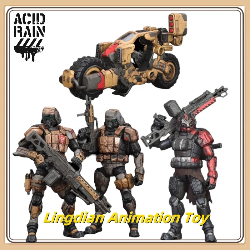 100% Original Acid Rain War 1/18 Omanga Black Sand Troop Kokchis CM1S Black Sand Troop Set Gotlett Movable Model Model Gift