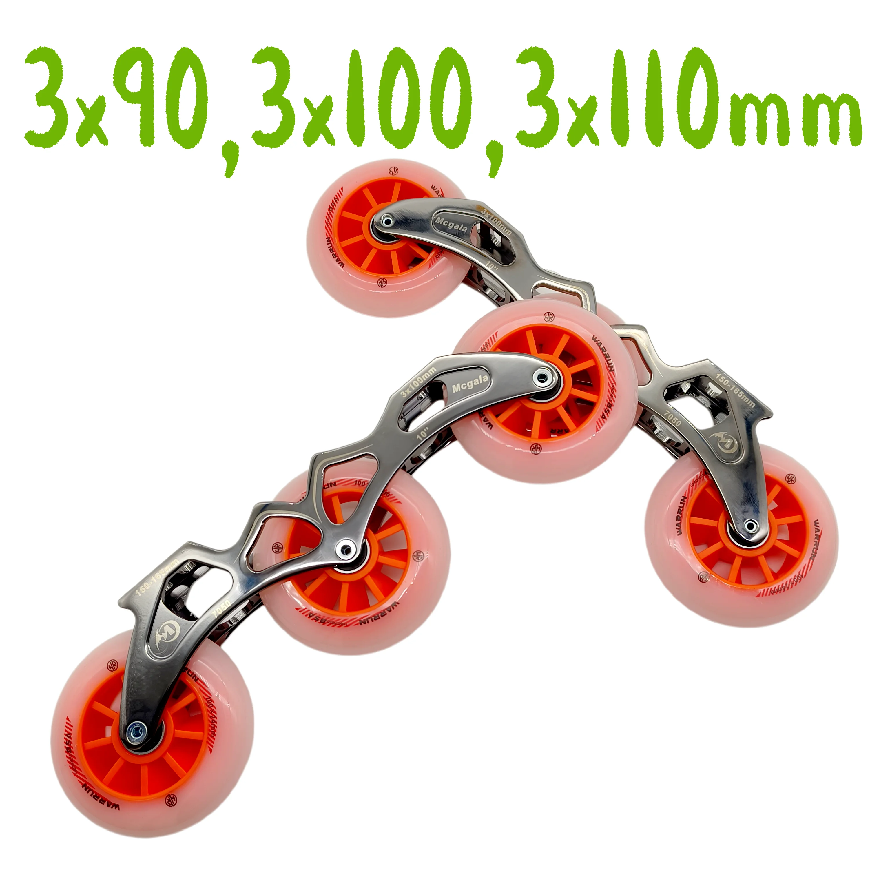 speed-frame-3-wheel-roller-skate-bracket-3x90mm-3x100mm-3x110mm-165-195mm-strong-frame-with-wheels-85a