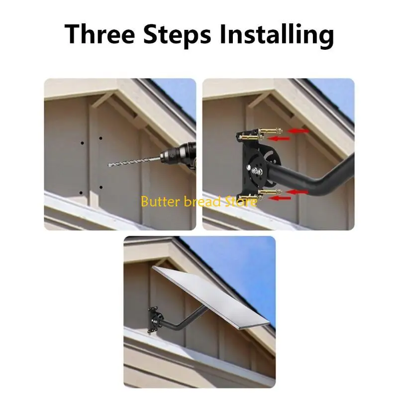 W89C 다기능 위성 접시 브래킷 Gen3 수신기용 위성 수신기 베이스