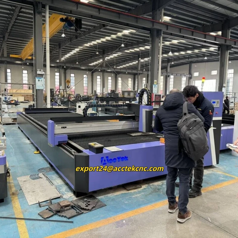 1530 CNC Fiber Laser Cutting Machine 1500W 2000W 3000W 4000W 6000W Matal Laser Cutter for Iron Stainless Carbon Steel Sheet