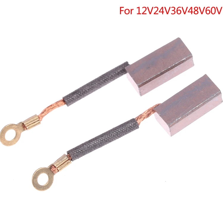 

6*8*17 мм аксессуары для велоспорта 2 шт. DC 12V24V36V48V60V электромобильный поддонный насос двигатель медная угольная щетка