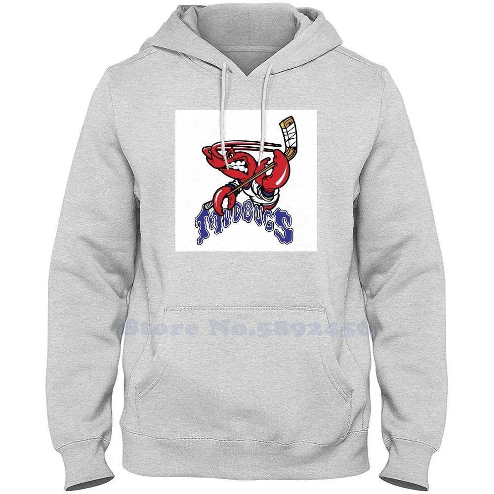 Bossier Shreveport Mudbugs Logo Fashion Sweatshirt Hoodie Top Quality Graphic 100% Cotton Hoodies