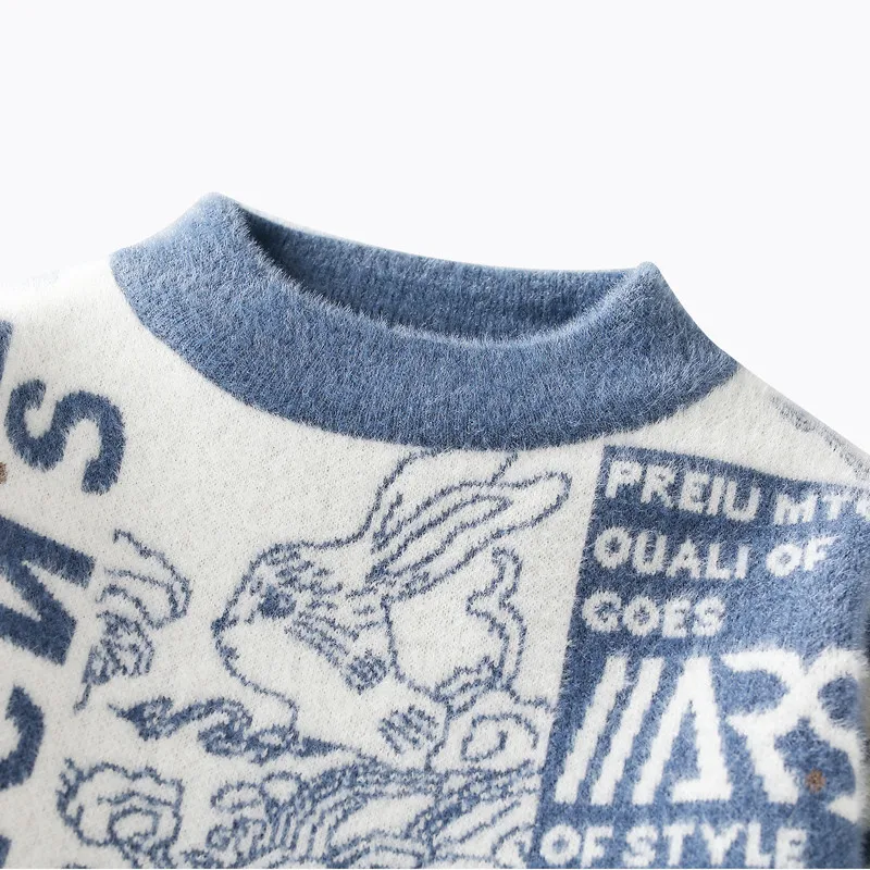 Sweater For Men Men's Clothing Streetwear Male Pullovers Spring Fashion Autumn Men's Sweat-shirt Knit Casual Hombre Warm Solid