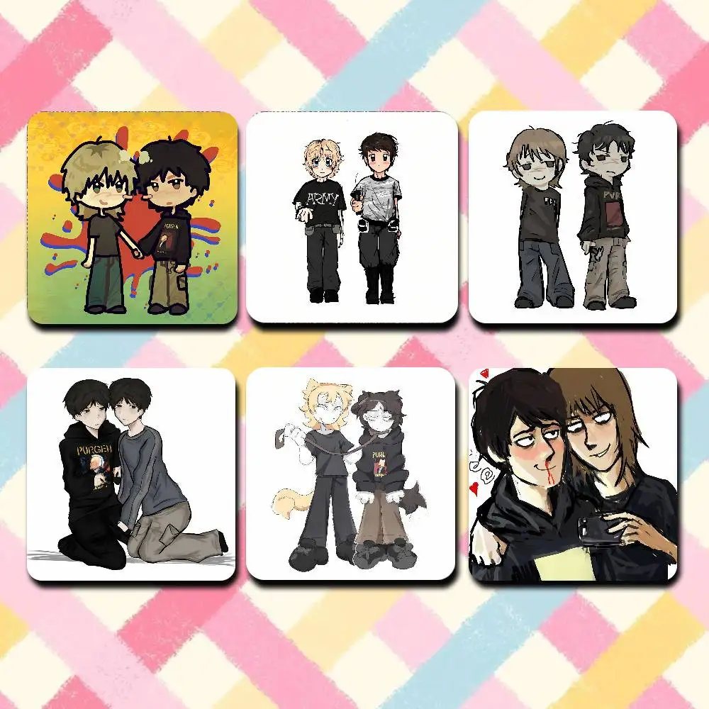 

A-Artyom and N-Nikita FanartS Cute Cartoon Anime Refrigerator Magnets Soft Magnetic Heat Transfer Refrigerator Magnets Gift
