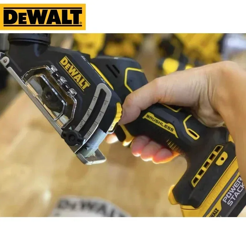 DEWALT DCS438 Cordless Compact Cut-Off Tool 20V Brushless Motor Multifunctional Woodworking Saw Cutting Machine Power Tools