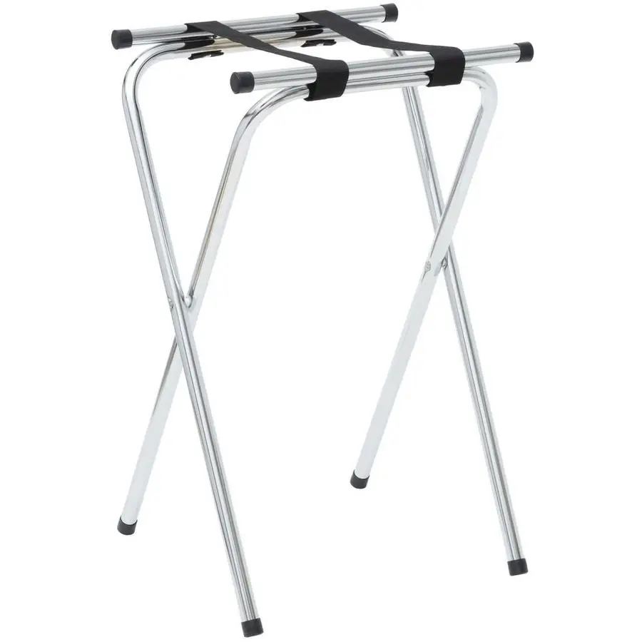 

CTS31 Tall, Deluxe. Tray Stand with Nylon Straps 31Inch Durable, Tubular, Steel Frame For Restaurants, Hotels and Catering Servi