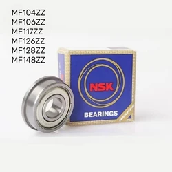 Japan imported high-speed flange bearings.MF104ZZ 4*10*4 MF106ZZ 6*10*3 MF117ZZ 7*11*3 MF126ZZ 6*12*4 MF128ZZ 8*12*3.5