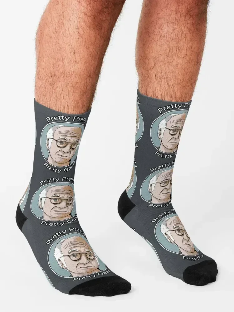 Larry David - Pretty Good Socks anti-slip golf shoes custom sports Men Socks Luxury Brand Women's