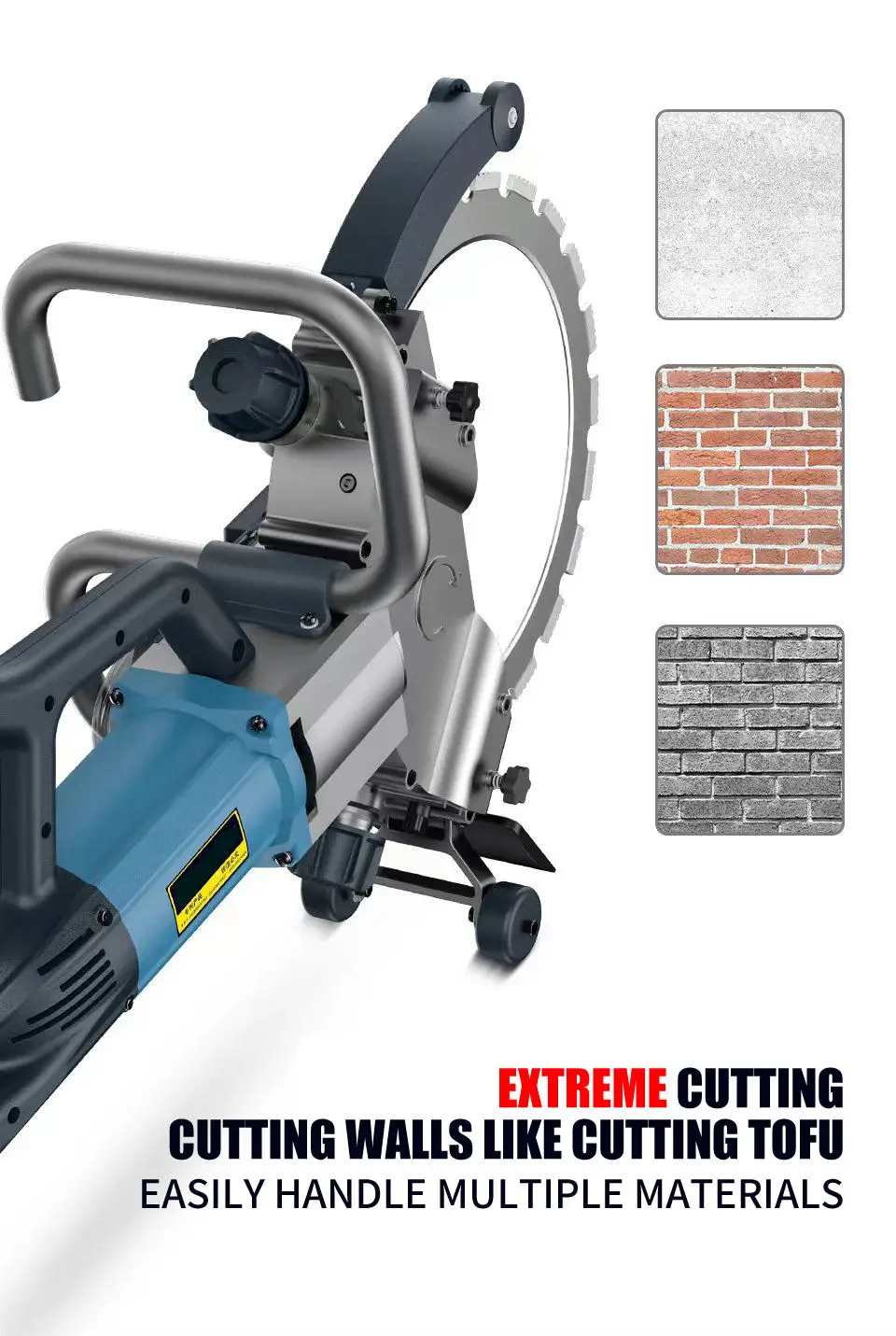 

High Power Motor Concrete Cutting Saw Wholesale Dust-free Stone Cutting Machine