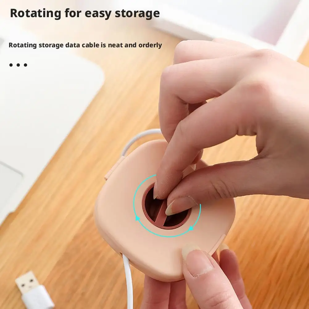 

Коробка для хранения кабеля для наушников 2 в 1, подставка для телефона, портативный органайзер, защитный чехол для зарядного кабеля