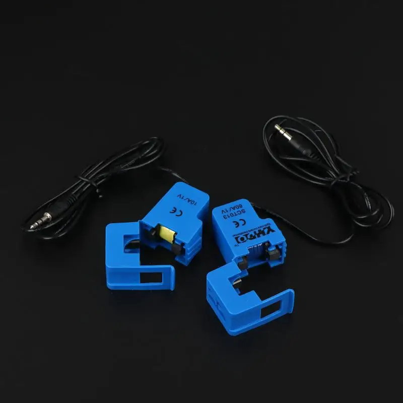 SCT-013 5A 10A 20A 30A 50A 60A 100A Split Core Current Transformer Open-Close Non Invasive AC Sensor For Energy Meter