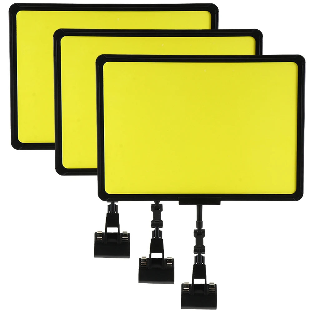 

for Sign Price Tag Clip Merchandise Holder Poster Stand Wall Abs Label Holders Shelves