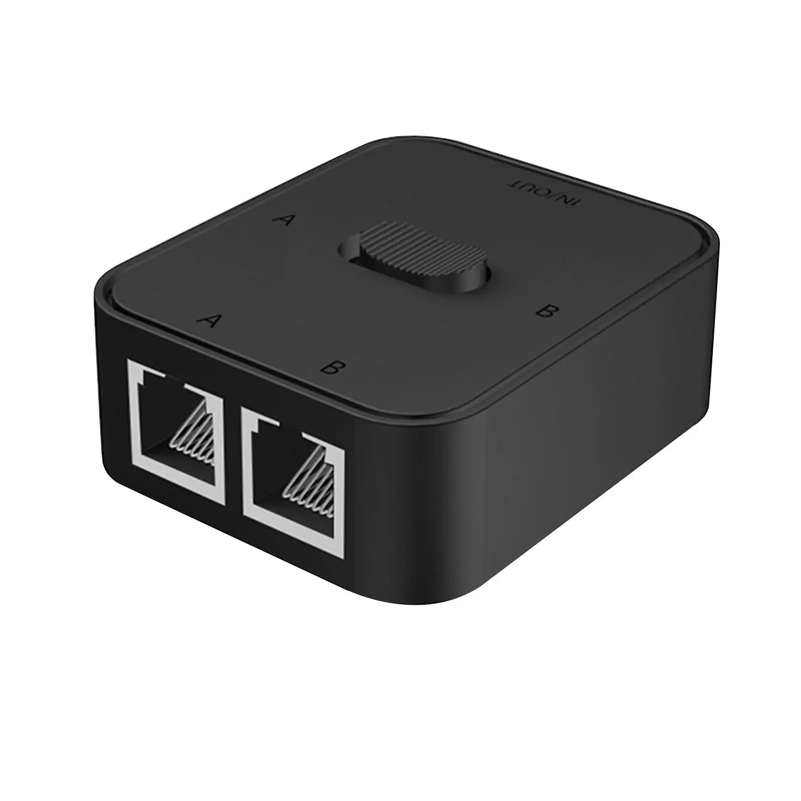 1000Mbps Gigabit Network Switch 2 Ways Mini 1 in 2 Out Hub Splitter for Computer