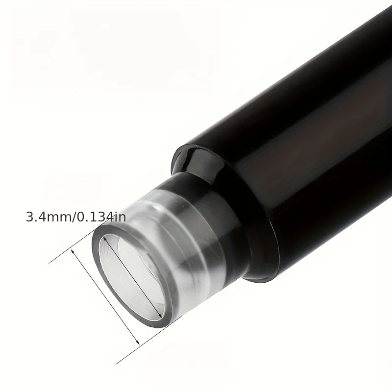 50 Tintenbeutel, 3,4 mm, Tintenpatronen für Füllfederhalter, 3,4 mm Nachfüllungen, Schreibwaren für Schule und Büro, Kaliber-Tintenpatronen für Tintenstifte, Bl – Detail 3