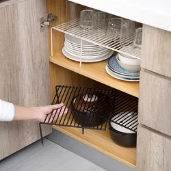 Iron Storage Rack Holder Kitchen Seasoning Bottles Shelves Shoe Storage Organizer Draining Rack Floor Shelf Home Accessorie