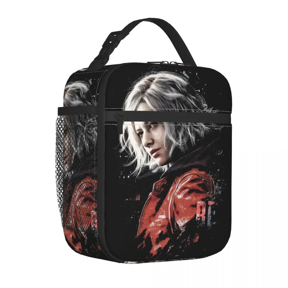 

Insulated Lunch Bags Grace Resident Evils Requiem RE9 Merch Lunch Food Box Y2K Cooler Thermal Lunch Box For Outdoor