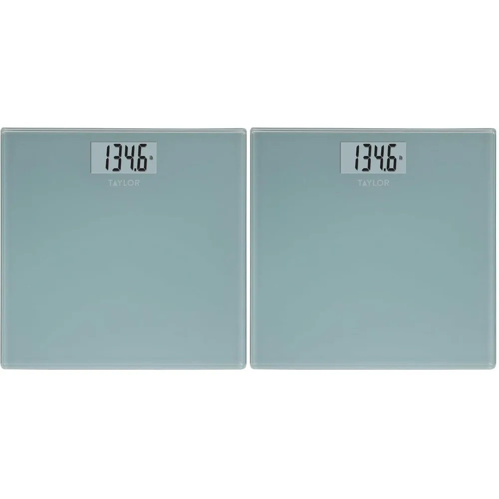 

Цифровые весы для ванной комнаты с большим дисплеем и мгновенным наполнением автоматического нуля, измерением веса тела, емкостью 400 фунтов