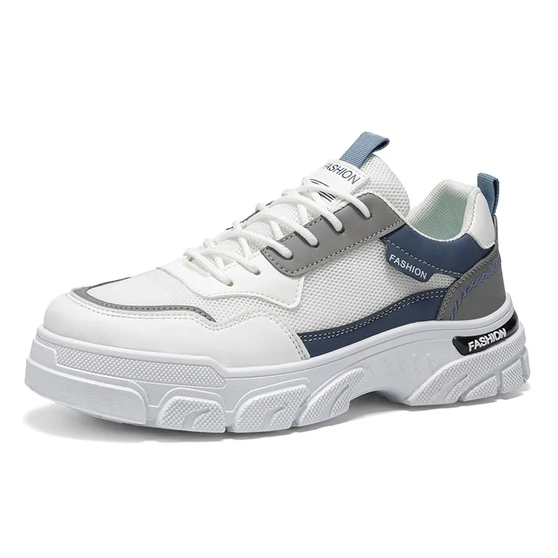 

Мужские повседневные спортивные кроссовки, модные кеды на толстой подошве, стильные и удобные мужские туфли для активного отдыха