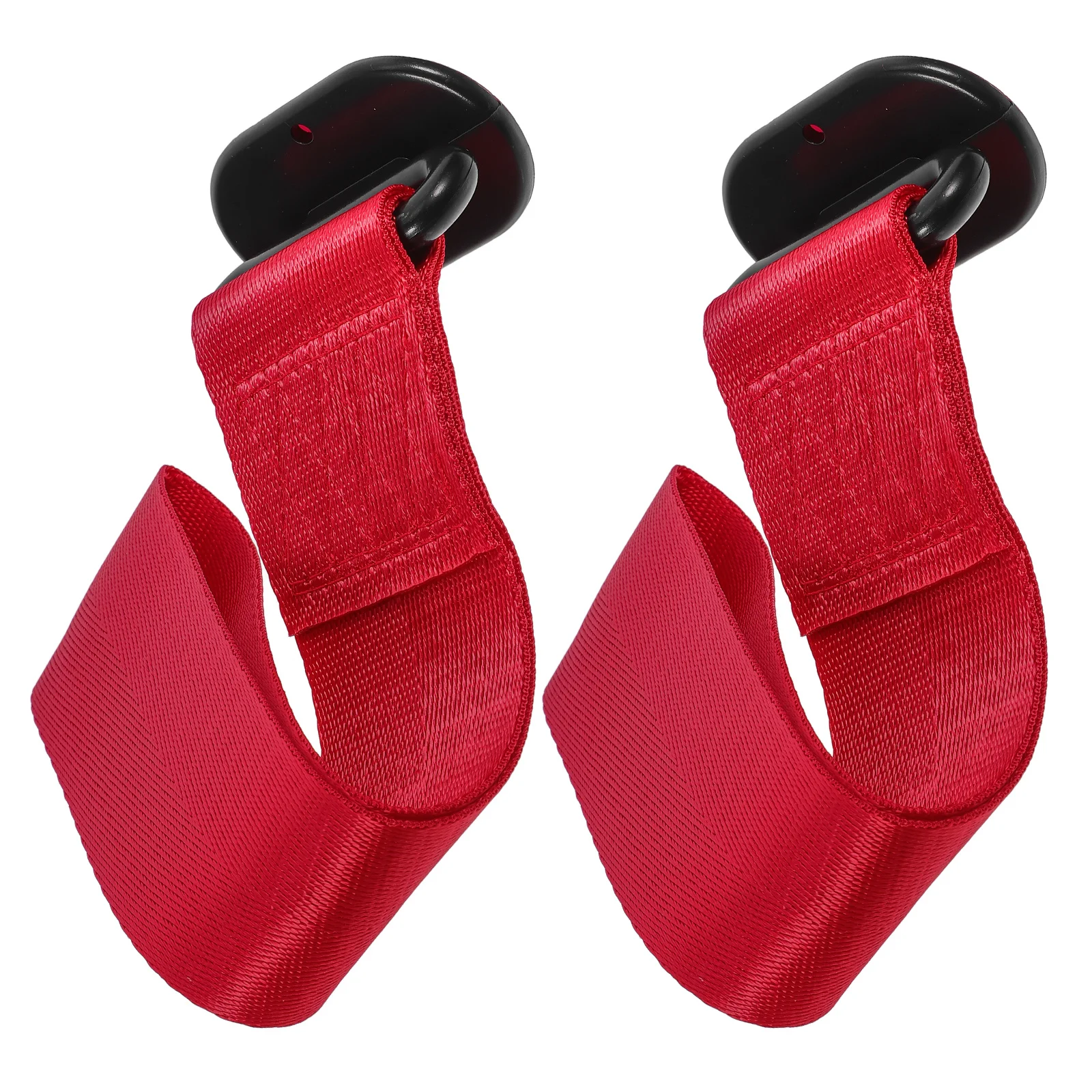 

2pcs Tow Hook Ring Decoration Sturdy Abs Nylon Fade Resistant For Car Trailer Bumper Cargo Towing Hook Decorative Auto