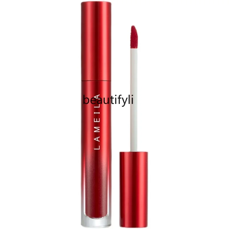 Lip glaze velvet matte lipstick for women does not fade and does not stick to the cup niche, lip gloss lip gloss