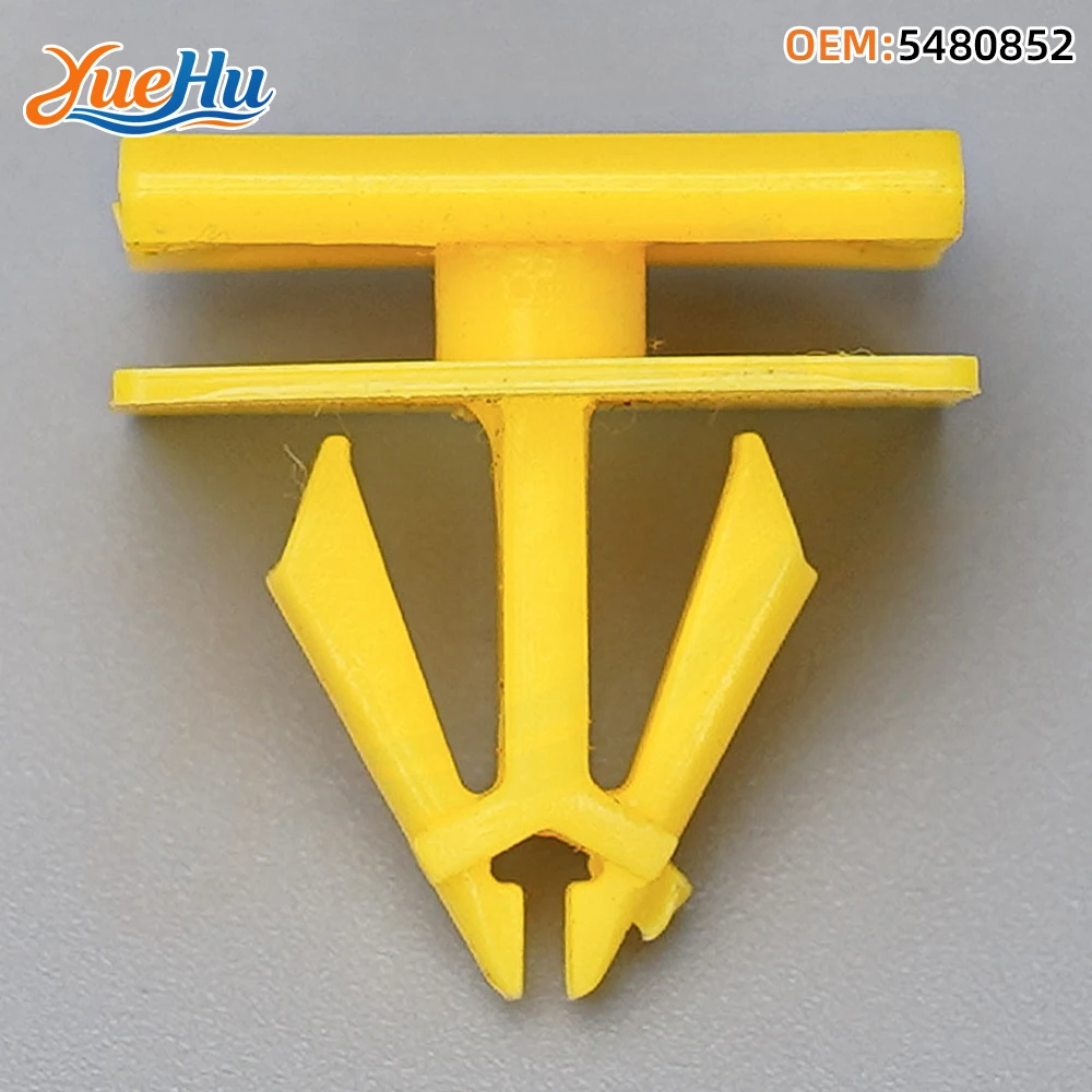 

YUEHU 25PCS Rocker Panel Moulding Clips Yellow Nylon Compatible with GM 5480852 Chevrolet Equinox Pontiac Torrent