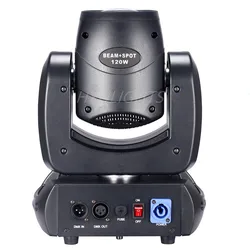 Luzes LED Moving Head, Ponto de feixe, Wash 150W Gobo, 8 faces, Roto Prism, DJ super brilhante, Disco Stage Light, 120W, 75W