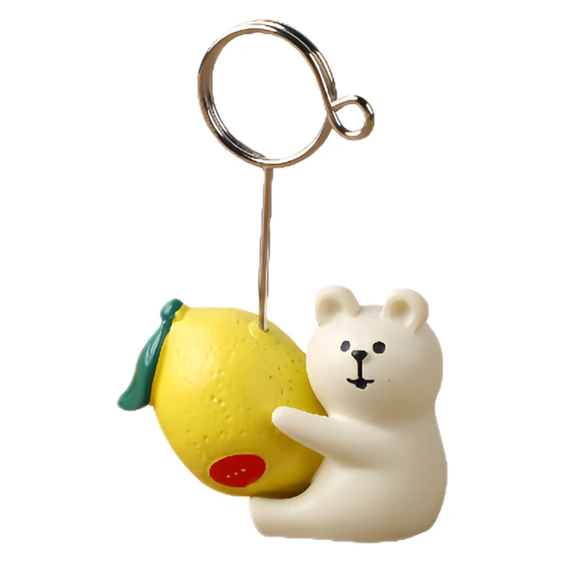 F68B Cartoon Sticky Note Holders Creative Design for Organizing Notes Photos Decors