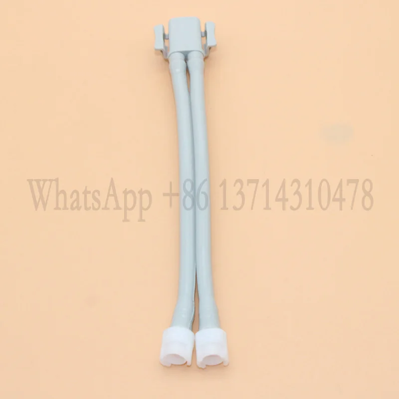 25cm NIBP Air Hose and Connector for Welch Allyn FlexiPort Reusable Blood Pressure Cuff TPU Extension Dual Tube