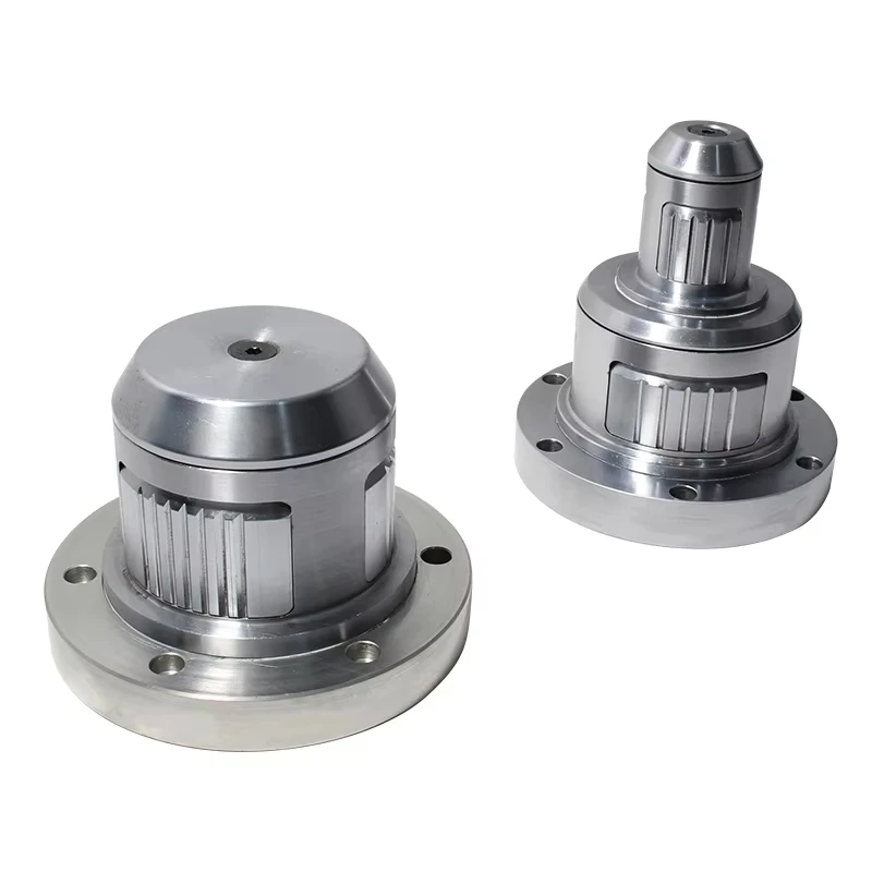 3+6 Inches Corrugated Line Spare Parts Paper Core Expansion Chuck Hydraulic Mill Roll Stand Steel Safety Mechanical Chuck 220V