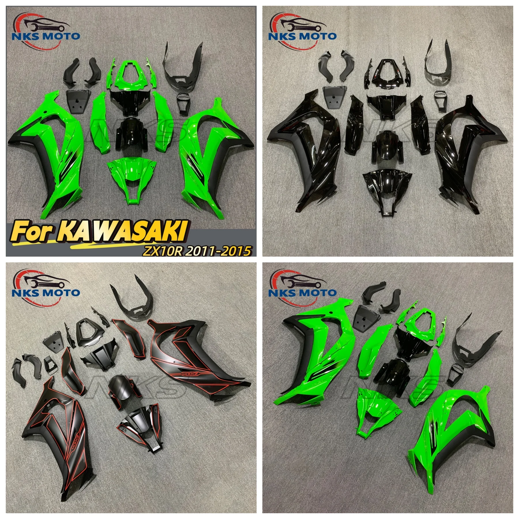 

New ABS Fairings Kit Fit For Kawasaki Ninja ZX-10R ZX10R ZX 10R 2011 2012 2013 2014 2015 Bodywork Set Fairing