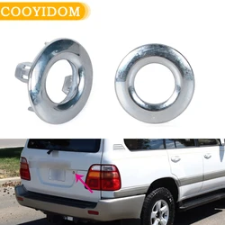 Tail Trunk Lock Cover Ring For Toyota Land Cruiser 4500 4700 LC100 1998-2007 Tailgate Lock Trim Surround Bezel 69563-60010