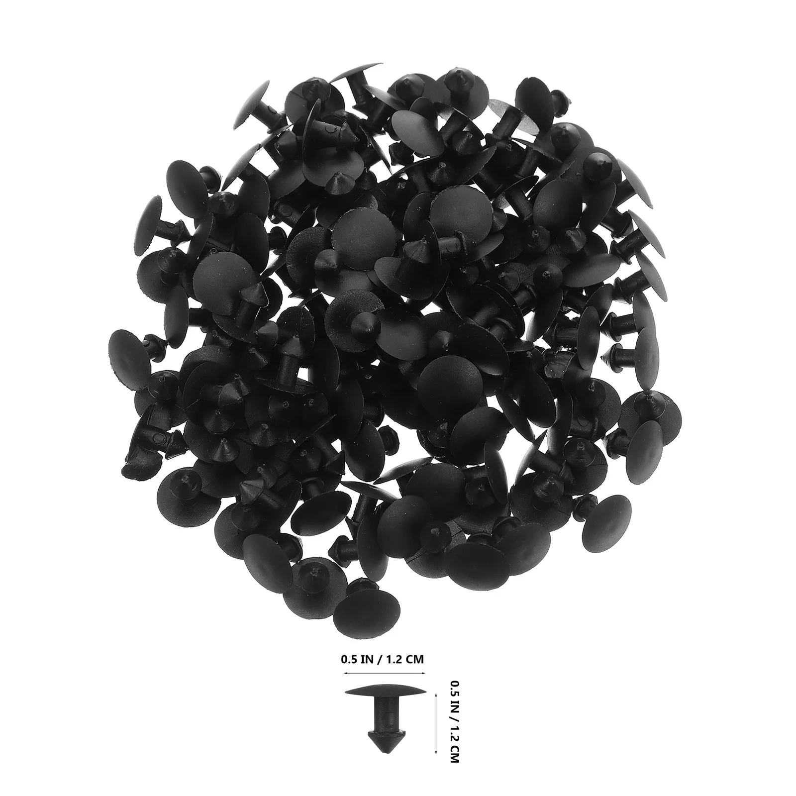 1000Pcs Safety Liner Studs Hard Hat Buckles Replacement Construction Visor Screws Rivets Clips Hard Hat Clip