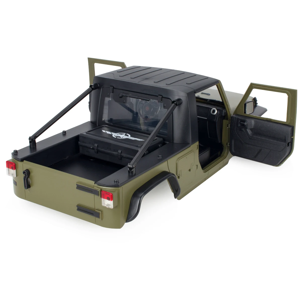 

313mm Pickup Body Shell 12.3in Hard Plastic Wheelbase RC Body Shell for 1/10 RC Crawler Axial SCX10 90046 Wrangler Parts