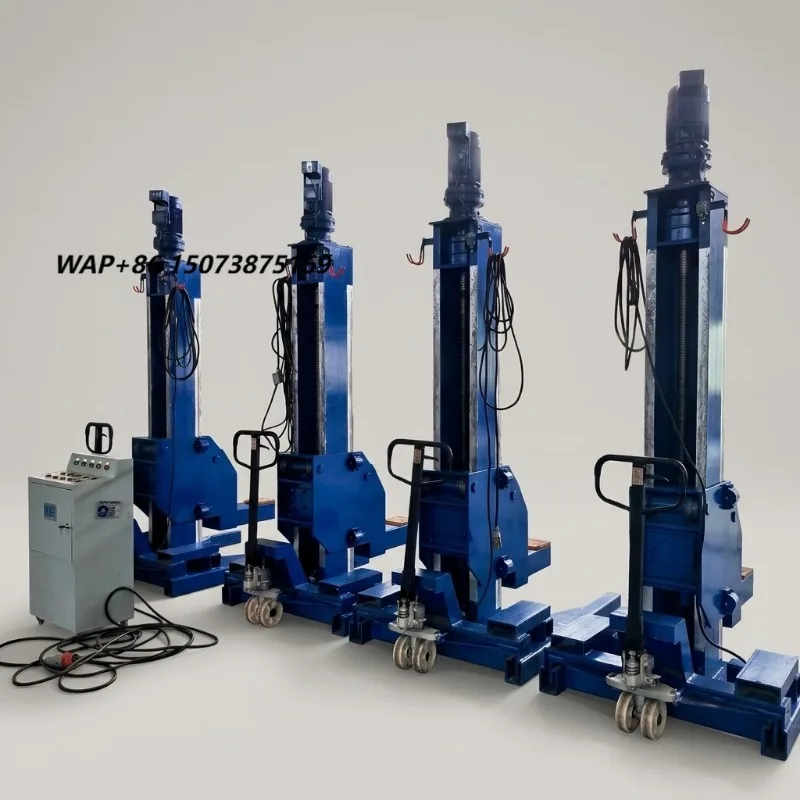 4 Lifting Jacks Electric Bus Lifter with Central Control Panel