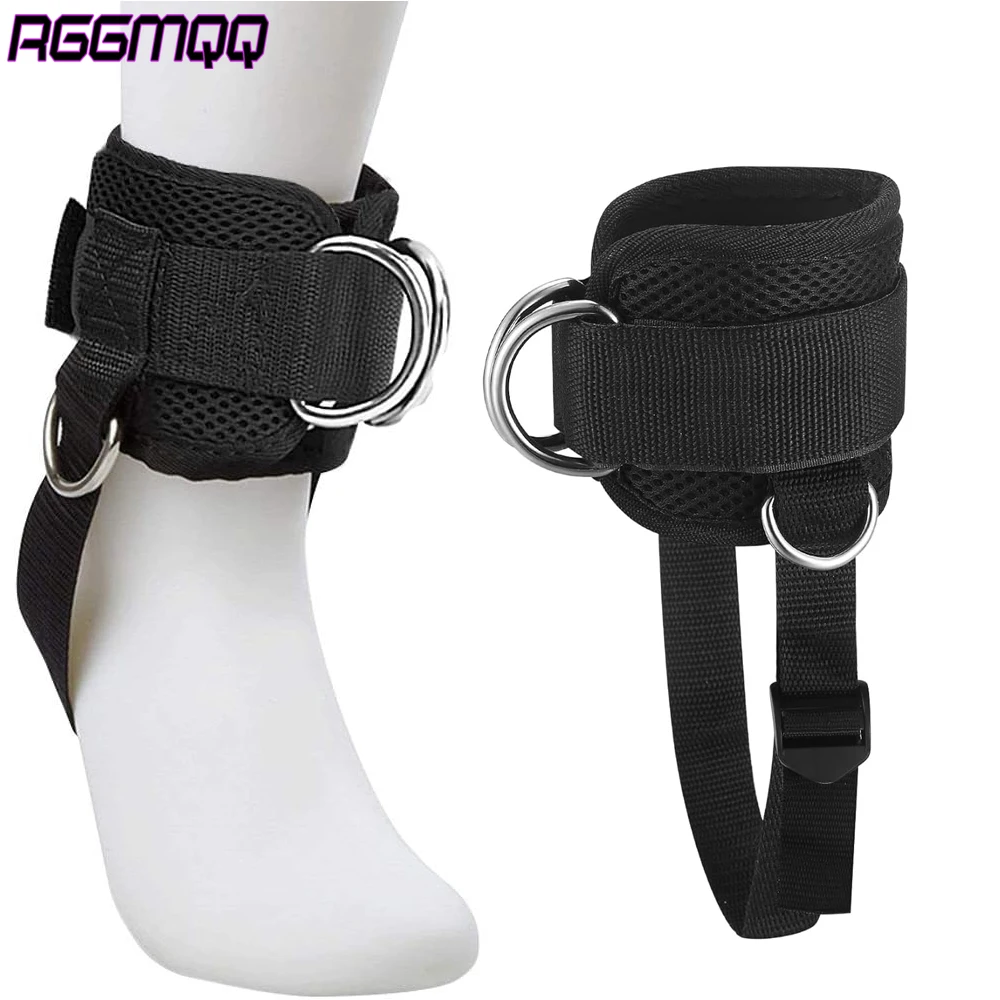 1PC Ankle Straps for Cable Machines,Adjustable Comfort Fit Neoprene,Reinforce Double D-Ring - Premium Ankle Cuffs to Men & Women