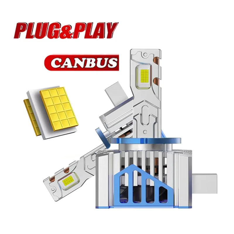 

1 комплект светодиодных автомобильных фар SUKIOTO D3S D1S LED Canbus Auto Lamp Plug&Play 1:1 HID D1S D3S D5S D8S Xenon Conversion Kit 90 Вт светодиодная лампа
