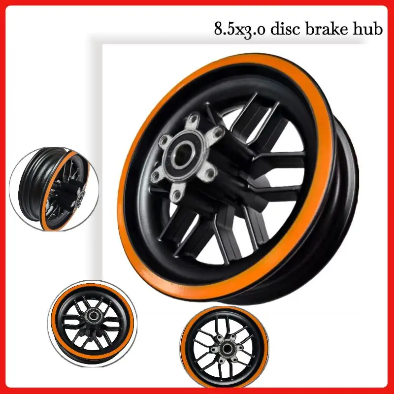 

5,5-дюймовая ступица колеса с дисковым тормозом 8,5x3,0, подходящая для замены запчастей электросамоката