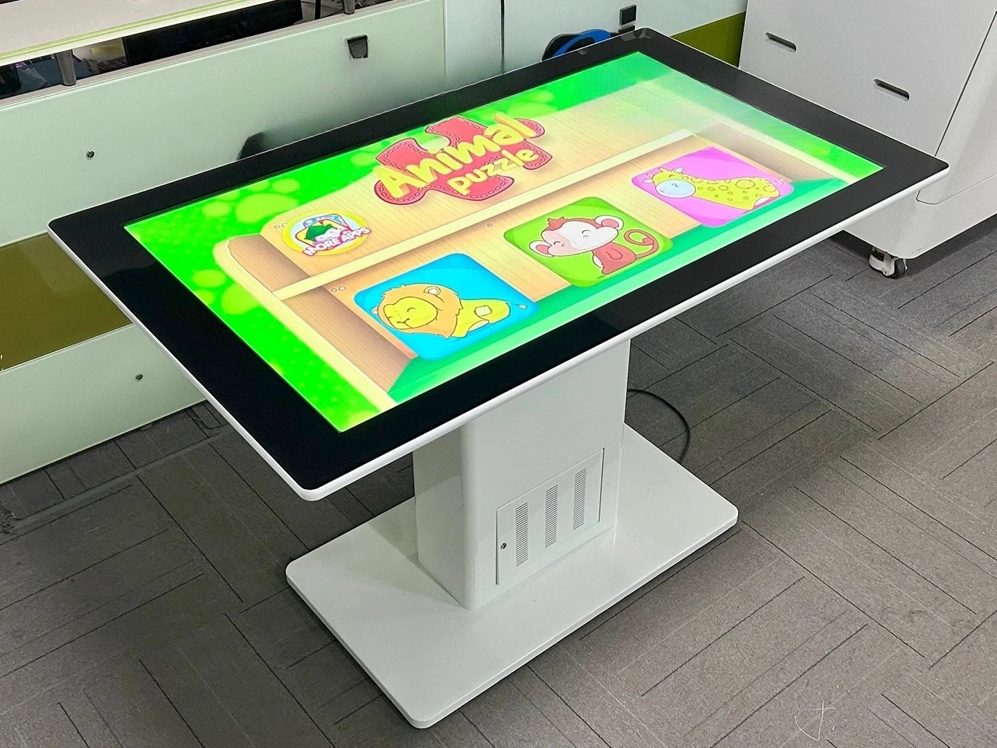 

43/55 inch multimedia intelligent high definition waterproof interactive touch table intelligent touch coffee table machine