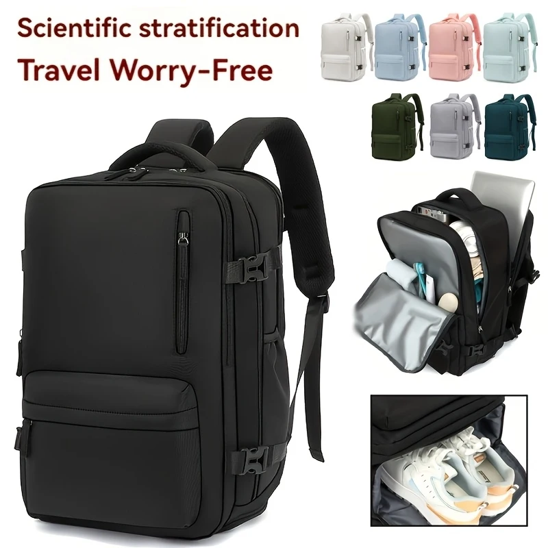 Reise-Laptop-Rucksack, 30 Liter, Unisex, Kabinen-Handgepäck-Rucksack, 15,6-Zoll-Tagesrucksack, Studentenrucksack