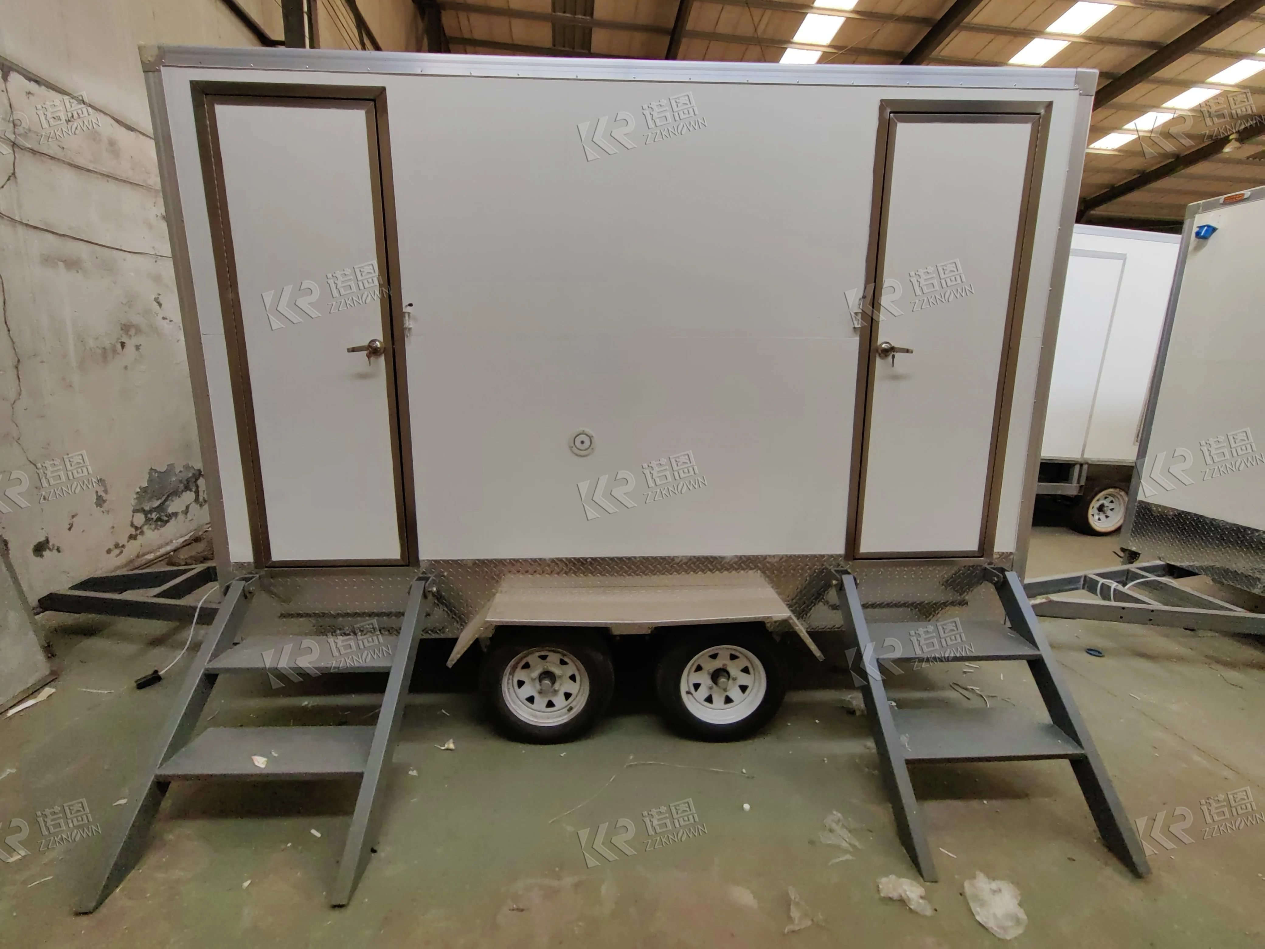 Portable Toilet Trailer Luxury Bathroom Trailer Outdoor Shower Toilet Restroom Trailer China Manufacturer