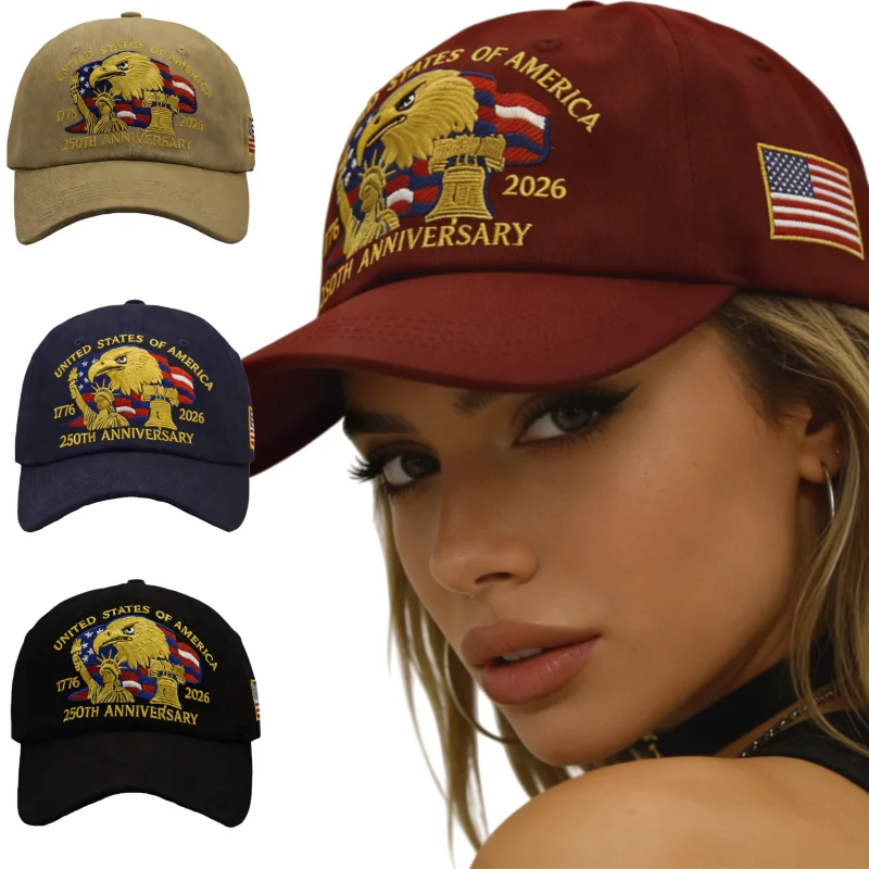 Gorra de Béisbol Conmemorativa del 250 Aniversario de la Independencia de EE. UU., Cómoda, Ligera, para Exteriores, Regalo para Padres y Veteranos