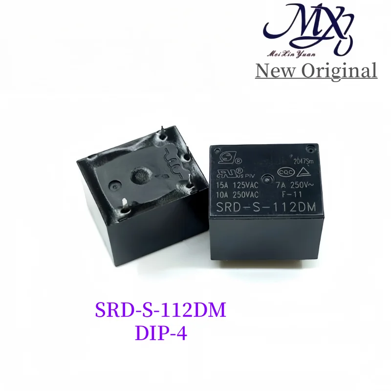 5 Pçs/lote, SRD-S-105D SRD-S-112D SRD-S-124D 12A125V DIP-5 SRD-S-105DM SRD-S-112DM SRD-S-124DM DIP-4