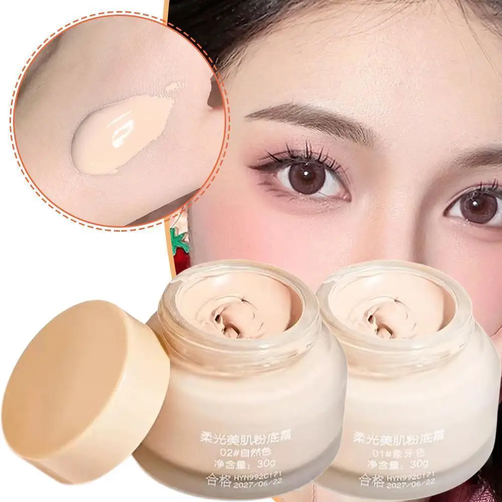 

Korean Smooth Liquid Foundation BB Cream Waterproof Sweat Resistant Long Lasting Concealer Moisturizing Oil Control Coverage