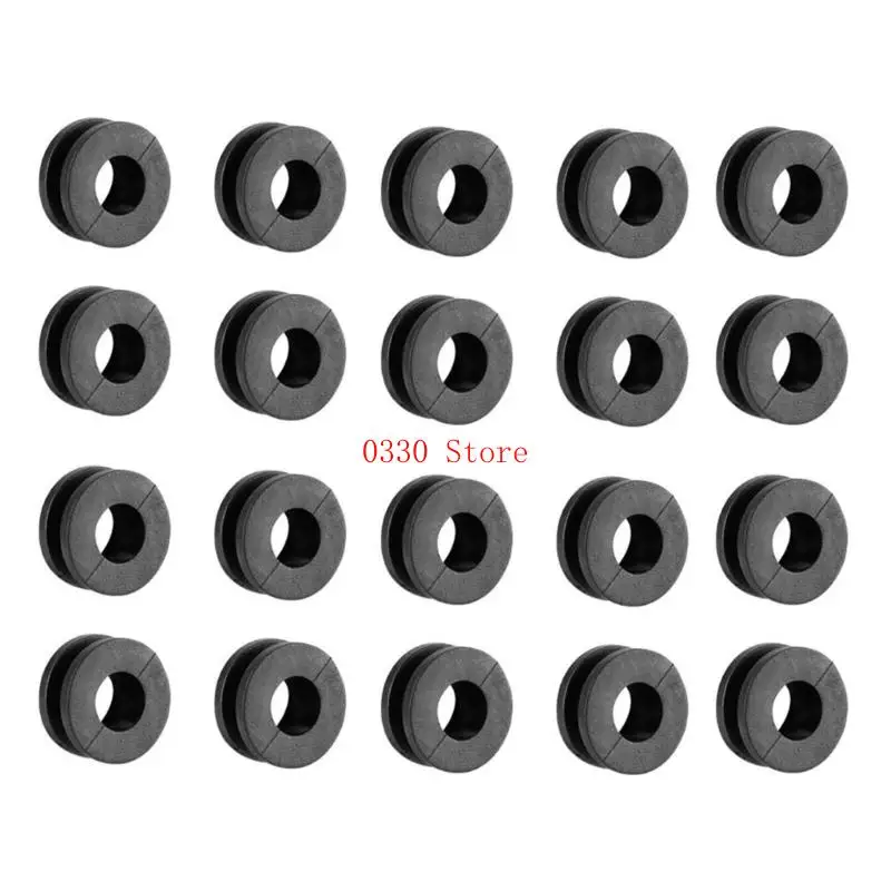 حلقات مطاطية الدراجات النارية الترباس تهدئة Cowling المخزن المؤقت وسادة تخفيف ضغط الغسالة.