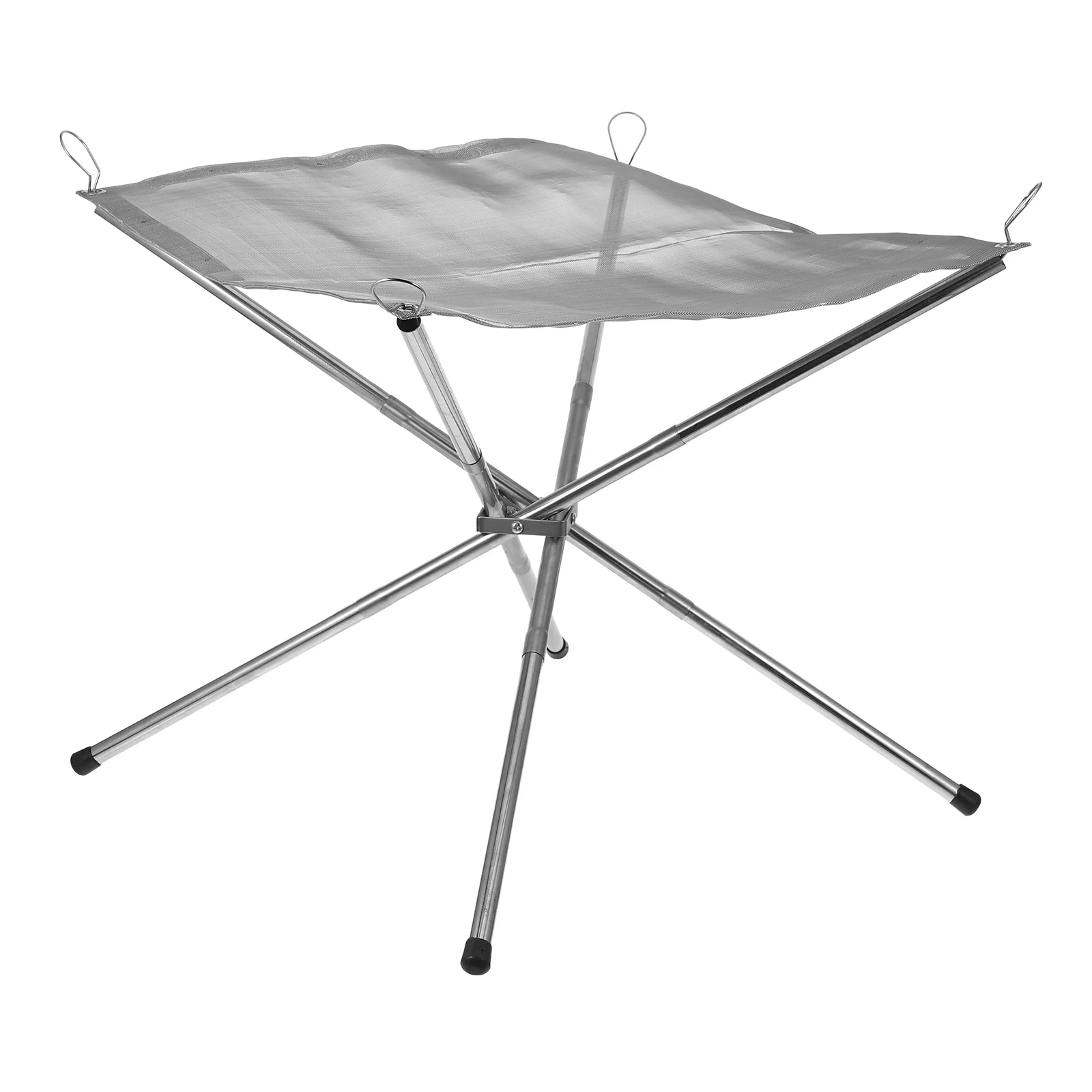 

Outdoor Folding Wood Stove Camp Fire Accessory Campfire Cooking Equipment Camping 304 Stainless Steel Firewood