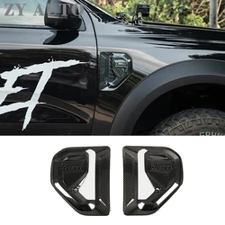 For Ford Ranger T9 2023 2024 2025 Car Rear Side Vent Fender Air Fin Intake Scoop Trim Cover High Quality ABS Tuning Accessories