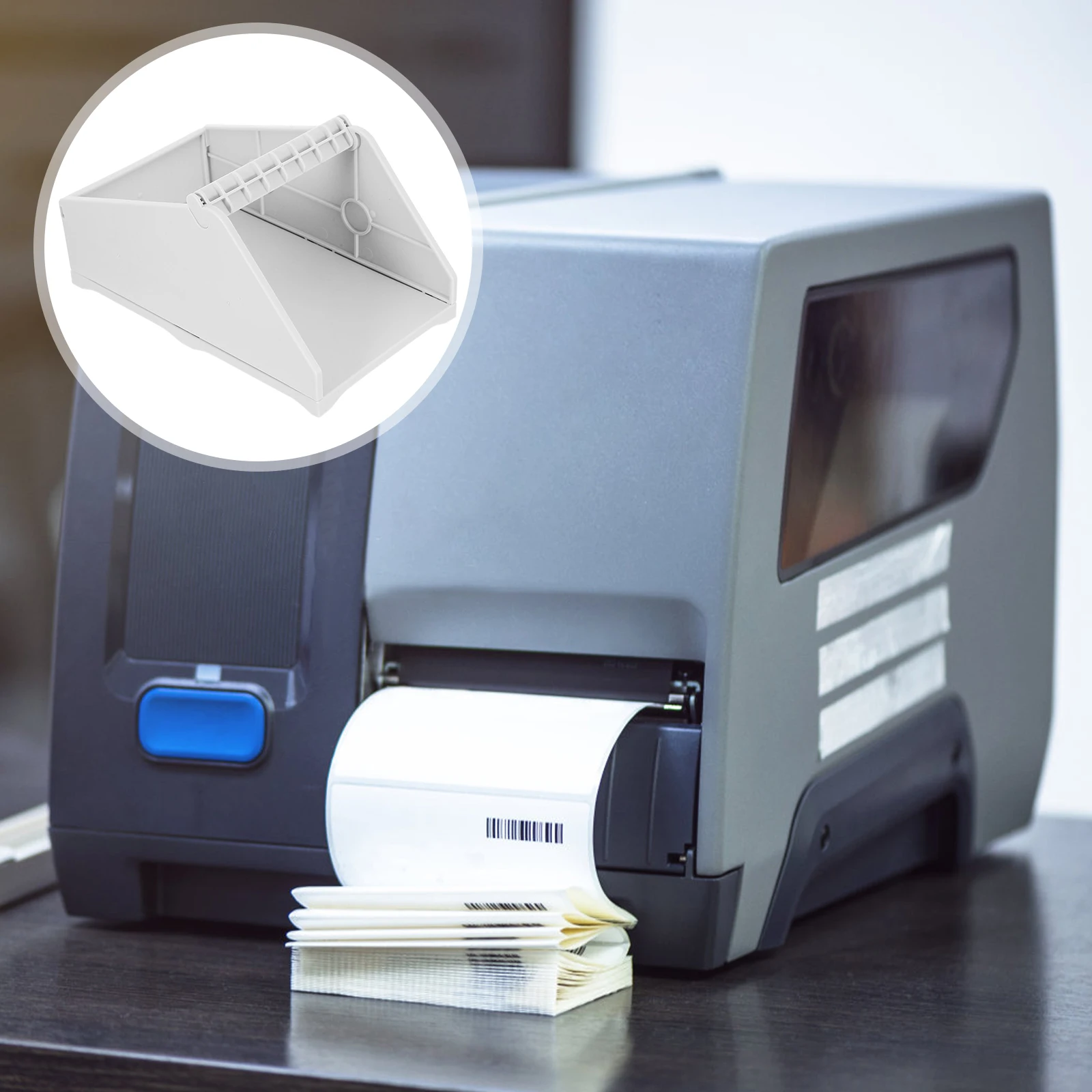 

Printer Face Single Box Label Holder Bracket Desktop Boxes Business Accessories Office Paper Shipping Dispenser
