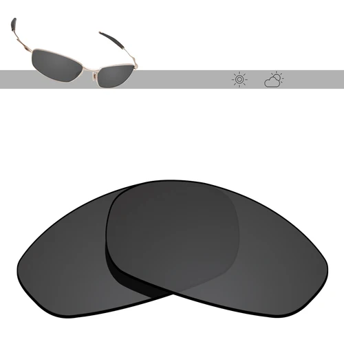 Imagen 2 del producto Lentes de gafas de sol de repuesto polarizadas Glintbay para Oakley Whisker OO4141 60 mm - Múltiples opciones