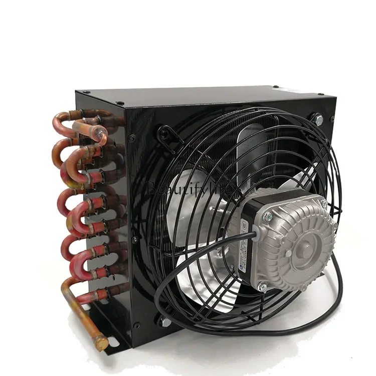 Condenser with Fan Refrigerator Air-Cooled Aluminum Copper Tube Radiator Fin