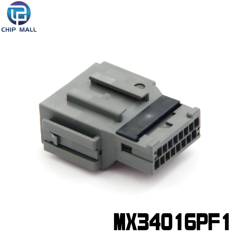 MX34016PF1 Wire Harness Rubber Shell 2.2 Pitch 16P Male Shell Automotive Connector BMS Wire Harness Male Plug New From Stock